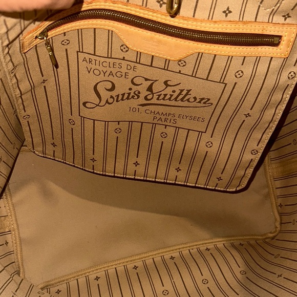 Louis Vuitton Brown Neverfull Tote Bag Iconic Monogram - Picture 15 of 16